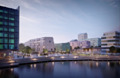 Totalt blir det omkring 600 nya lägenheter i det nya bostadsområdet vid Lindholmshamnen.