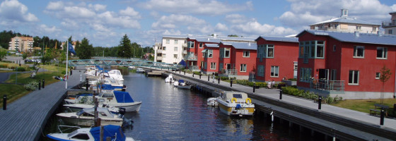 Åkers kanal i Åkersberga.