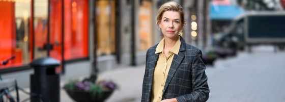 Sofia Larsen, vd för Svensk Handel
