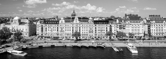 Fastighetsbolaget Kvalitena bestrider konkursansökan. Bilden är av bolagets prestigefastighet på Strandvägen 5 i Stockholm.
