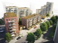 Framtiden och Skanska bygger på Mandolingatan i Frölunda, Göteborg.