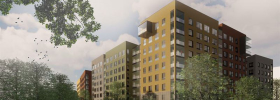 NCC får i uppdrag av NREP att bygga 526 lägenheter i Åbo, Finland.