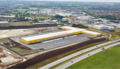 DHL:s nya terminal i Sunnanå, strax utanför Malmö. 