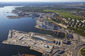 Nya hamnen i Stockholm är invigd.