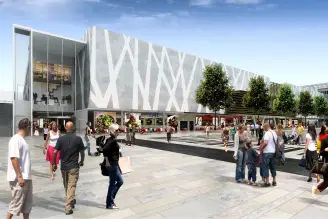 Starbucks till Täby Centrum