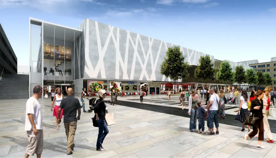 Miljardprojektet Täby Centrum