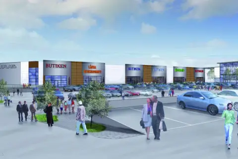 Aspholmens Bolandcity öppnar i dag
