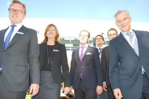 Bredare Tenzing på Expo Real som ett team