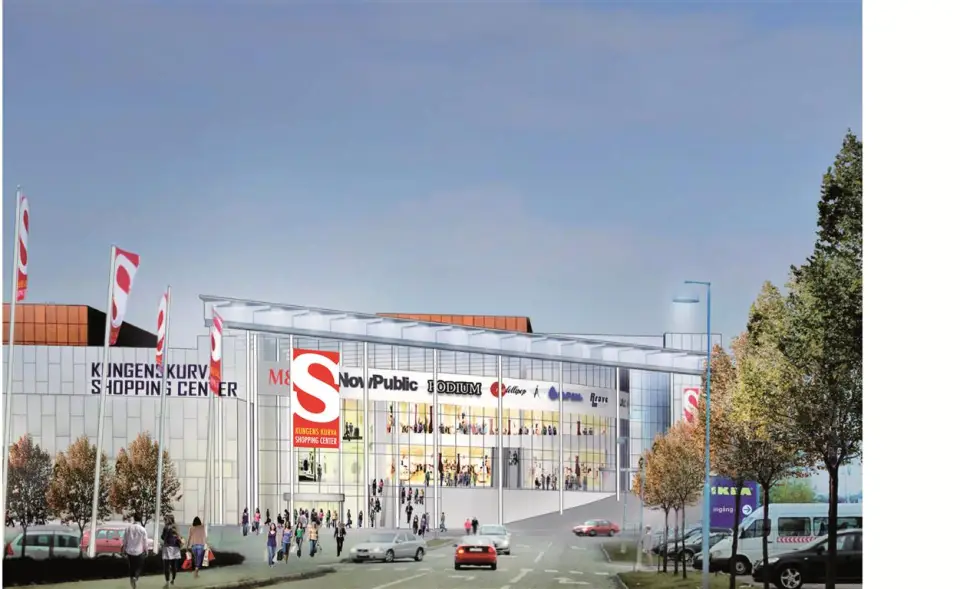 I dag byggstartas Ikanos 
shoppingcenter i Kungens Kurva