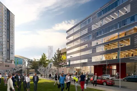 Huvudkontor till Arenastaden