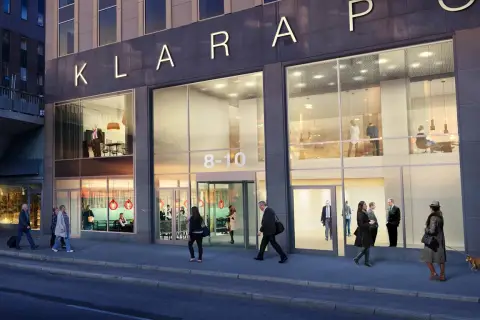 Storebrand hyr ut 1920 kvadratmeter på Vasagatan i Stockholm