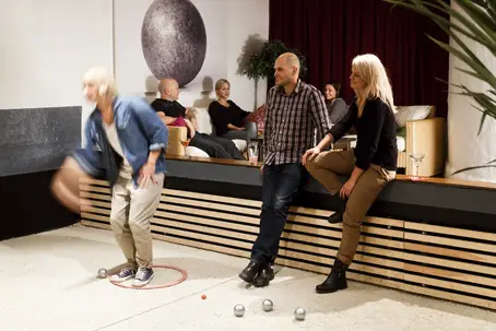 Gammal saluhall blir Boulebar