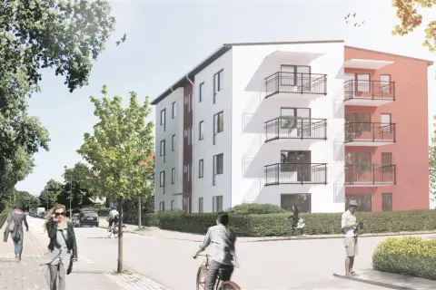 HFAB bygger 48 nya 
hyresrätter på Sofieberg