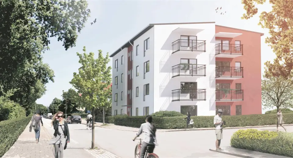 HFAB bygger 48 nya 
hyresrätter på Sofieberg