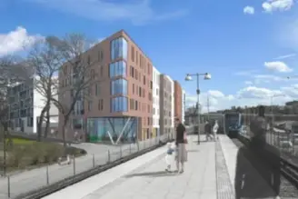 165 lägenheter ersätter rivna Hotell Kristineberg