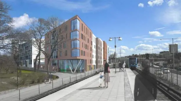 165 lägenheter ersätter rivna Hotell Kristineberg