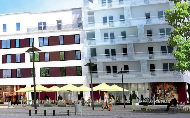 Nytt stadsdelscentrum i Uppsala