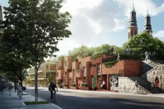 Veidekke bygger på Södermalm