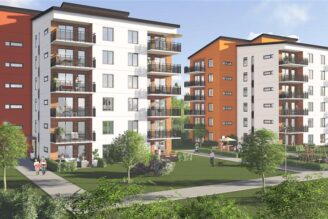 Skanska och Cartagena uppför hyresrätter i Växjö