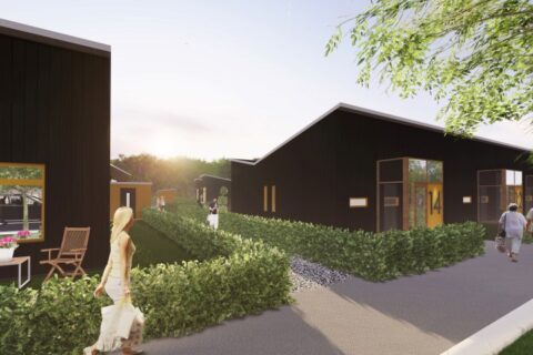 Gröna radhus byggs i Växjö