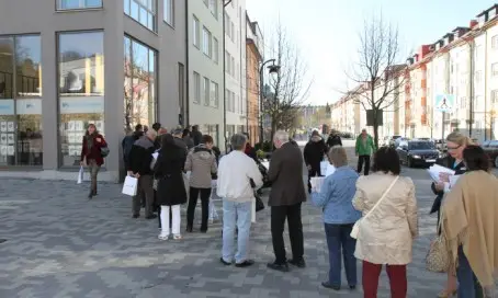Stort intresse för Väsbyhems första BRF-bostäder