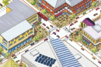 De designar den perfekta stadsdelen