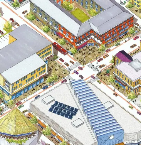 De designar den perfekta stadsdelen