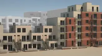 Nya stadsradhus vid Hyllie allé