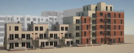 Nya stadsradhus vid Hyllie allé