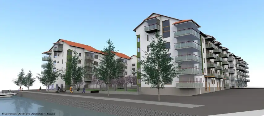 NCC bygger 192 hyresrätter i Sundsvall