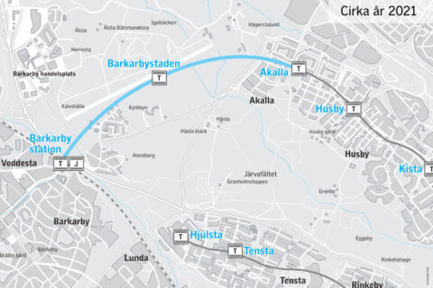 Tyréns, Ramböll och White får stororder i T-baneprojekt