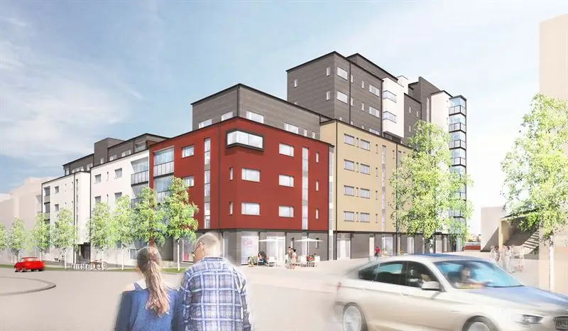 Peab bygger i centrala Växjö