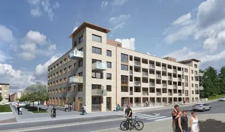 Veidekke bygger 160 nya 
studentbostäder åt Helsingborgshem