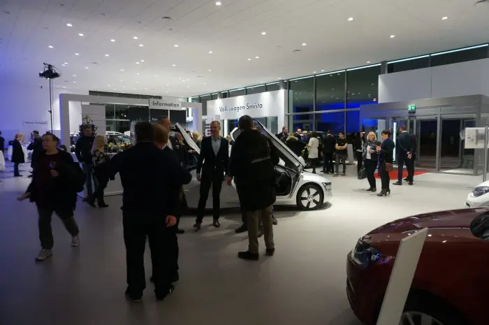 Volkswagens konceptanläggning i Huddinge invigd