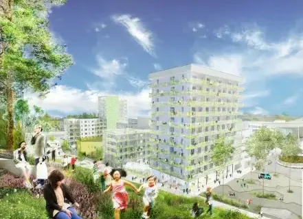 Riksbyggen bygger 
200 bostäder i Flemingsberg