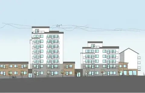 Serneke bygger bostadshus i Eslöv