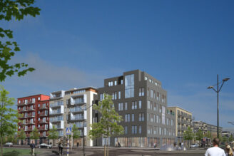 Veidekke bygger Klyvaren i Västra Hamnen