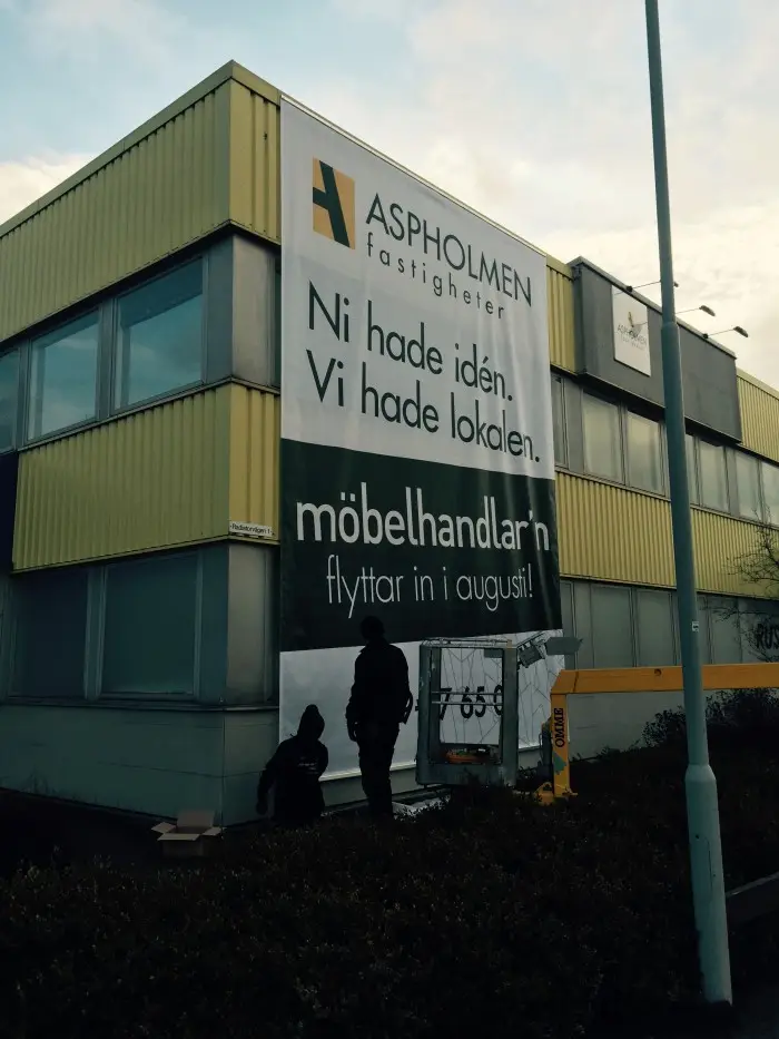 Möbelhandlar´n till Aspholmen