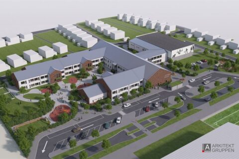 Skanska och Hemsö bygger skola i Hjärup