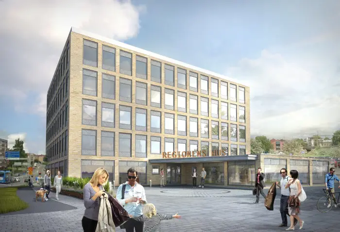 Serneke bygger Regionens Hus i Skövde