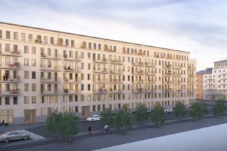 Skanska bygger åt HSB i Solna