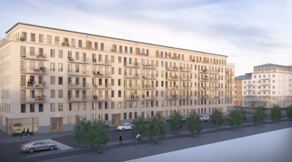 Skanska bygger åt HSB i Solna