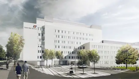 BSK utvecklar Nya Södertälje Sjukhus