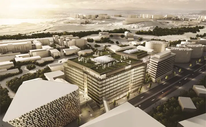Tvärnit för Hebas 
bostadsplaner på Campus Solna