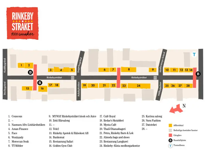 Snart fullt uthyrt på Rinkebystråket