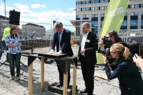 Einar Mattsson byggstartade i Hagastaden