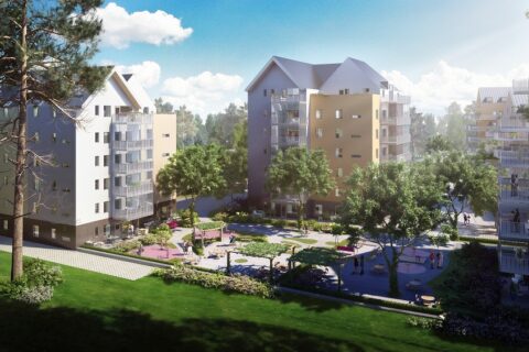 Wästbygg bygger åt Riksbyggen på Hisingen