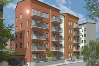 Lindbäcks bygger 235 bostadsrätter i Gustavsberg