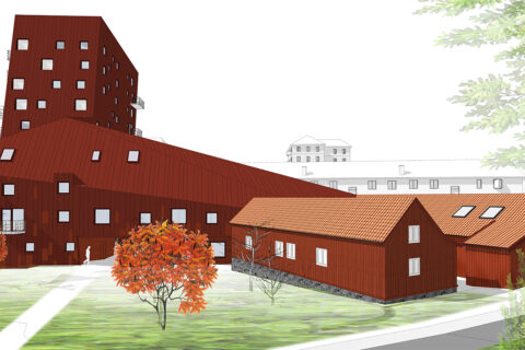 Wästbygg bygger Putsegården på Hisingen