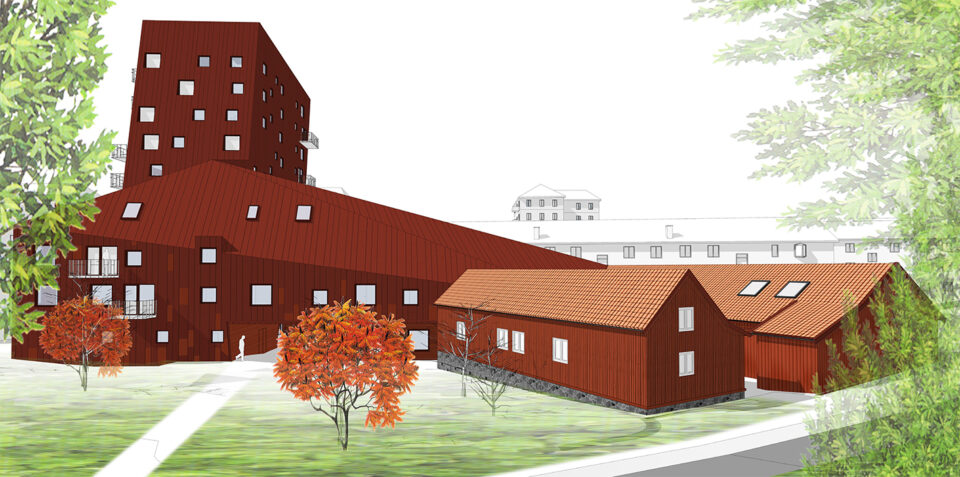Wästbygg bygger Putsegården på Hisingen